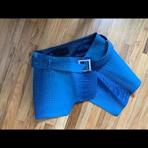 —SOLD— Mia Vesper sold out blue python skirt